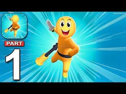 Stickman Fight: Battle Arena - Gameplay Walkthrough Part 1 - Stickman Stack Arena (iOS, Android)