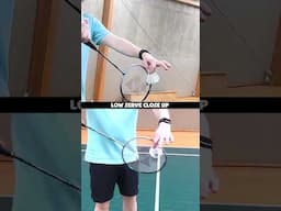 Low Serve Close Up