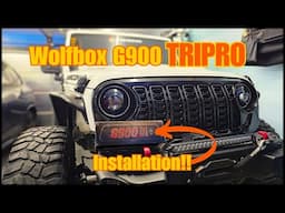 Jeep Wrangler JKU Dashcam Install – Wolfbox G900 TriPro (Step-by-Step)