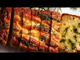 Cheese, Herb and Garlic Quick Bread