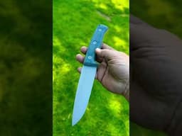 MagnaCut Prototype 5" Blade / Blue Denim Micarta! #usamade #heavysetknifecompany