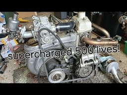 Supercharged Fiat 500 part 2
