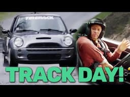 First Time on Track! Filippo’s Close Call in a Track-Prepped Mini Cooper JCW!
