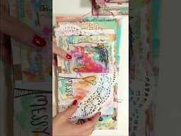 Junkv Art journal Flip  #artjournal #junkjournal