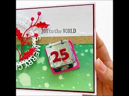 Cute Mini Calendar Metal Die Cut - #Alinacutle® #AlinaCraft #handmadecards