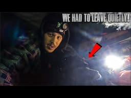 (SOMETHING FOUND ME AND MY DOG) The TWO NIGHTS I HAD TO ESCAPE CAMP In The SASQUATCH WASTELANDS