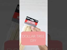 Super Easy Dollar Tree Hack! DIY Room Decor On A Budget!