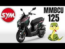 Another brand new scooter from Sym.  2025 SYM MMBCU 125.