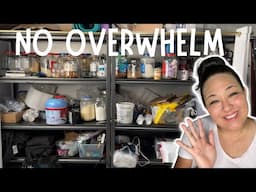DECLUTTERING OVERWHELM GOODBYE! | One Shelf At A Time😃