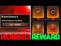 ROBBED of Spirit Essence - Update Details & Rewards