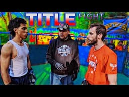 He was promised a title fight