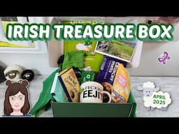 IRISH TREASURE BOX Unboxing!  "Shenanigans Box" April, 2025