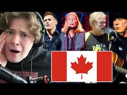 EUROPEAN reacts to 150 Canadian Rock & Metal Songs in 15 Minutes!