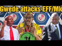 Gwede Mantashe says MK and EFF are not better than DA🤯