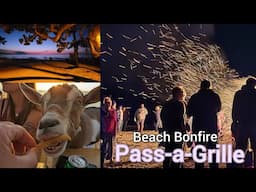 A Beach made of Quartz !! Christmas in Pass-a-Grille FL
