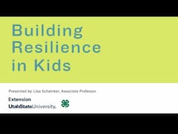 Parental Support Raising Resilient Children