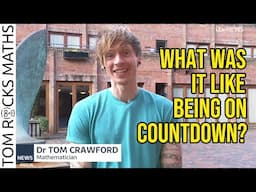 ITV News - Dr Tom Crawford on Countdown