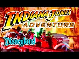 Indiana Jones Adventure 2025 Disneyland | Front Seat Full Ride 4K POV