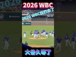 全台激喊：2026 WBC我們來了！大谷久等了！#taiwan #台灣 #WBCQ