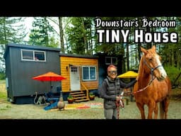 She Bought a Tiny House to Live Near Her Horses!