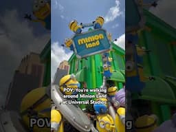 Have you been to Minion Land at Universal Studios yet? #minions #despicableme #universalstudios
