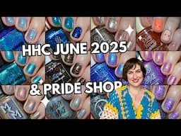 June 2025 HHC & Pride Shop nail poilsh swatches | Hella Handmade Creations