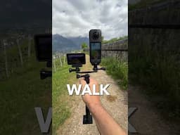 Insta360 X5 vs DJI Action 5 Pro Stabilization Test