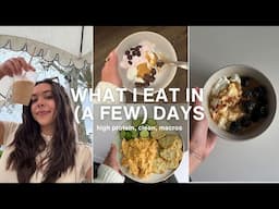HEALTHY What I Eat In a Day (high protein, whole foods)