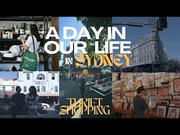 A Day in our life in Sydney |✨ Thrift Shopping & Vintage Finds in Dulwich Hill + Newtown 🍹