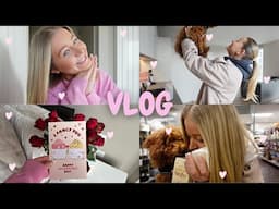 WEEKLY VLOG♡ VALENTINES DAY, GARDEN CENTRE & PACKING FOR THE COTSWOLDS | CHLOEWHITTHREAD