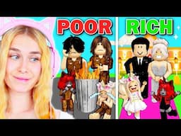 Adopted By RICHEST FAMILY vs POOREST Family In Adopt Me! (Roblox)