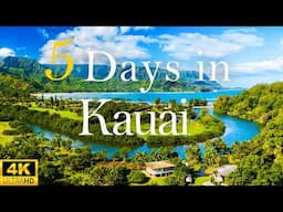 How to Spend 5 Days in KAUAI Hawaii | Travel Itinerary