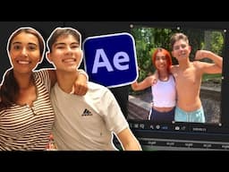 teaching my brother how to edit on AFTER EFFECTS! (part 2)