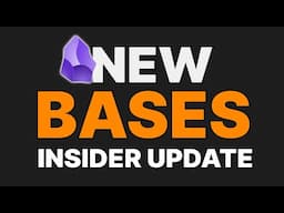 Game changing Obsidian Bases Update