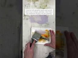Multiple Studies, Working Quickly, Adding Paint Glazes #mixedmedia #mixedmediaart #landscapeart