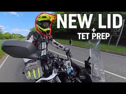 New lid, new camera… no new bike? Pre-TET prep | VLOG