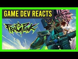 "I'm playing a comic book!" - Game Developer Reacts to FRAGPUNK