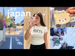 JAPAN VLOG! 🍡 cute cafes, tokyo tower, TeamLab, karaoke, shopping in harajuku & more!
