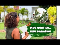 Tour no Meu Quintal depois de Algumas Mudanças 🪴