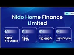 Nido Home Finance Limited NCD IPO Full Details