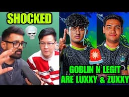 Goblin n Legit Are Luxxy n Zuxxy 🔥 Shocked International Caster 😱 Manya NakuL Rony ✅ TeamSouL🚀