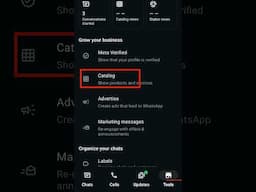 How to Build an E-commerce Website on WhatsApp Business App #whatsappbusiness #whatsapptips