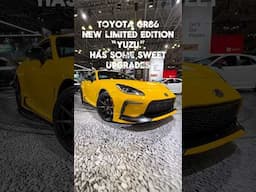 #toyota limited edition #GR86 is a throw back to the old Scion #FRS days