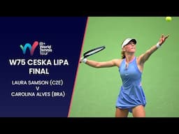Laura Samson (CZE) v Carolina Alves (BRA) | W75 Ceska Lipa | ITF World Tennis Tour