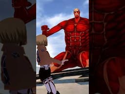 Colossal Titan vs Armin💀#meme #funny #trending #viral #anime #attackontitan #aot #vrchat