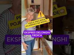 ☕ Ekspres DeLonghi Dedica na działce to skarb! – Wymiana pojemnika na wodę 💧 | North.pl