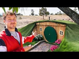 We Built An Off Grid Hobbit Home!