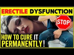 Erectile Dysfunction: How to Cure It Permanently | Erectile Dysfunction Remedies (Impotence)