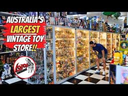 TOY HUNTING at Australia's LARGEST Vintage Toy Store: Lobos Collectables | Melbourne Toy Hunt EP.1