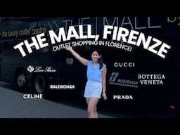 LUXURY OUTLET SHOPPING IN FLORENCE | Prada, Gucci, Loro Piana, etc.